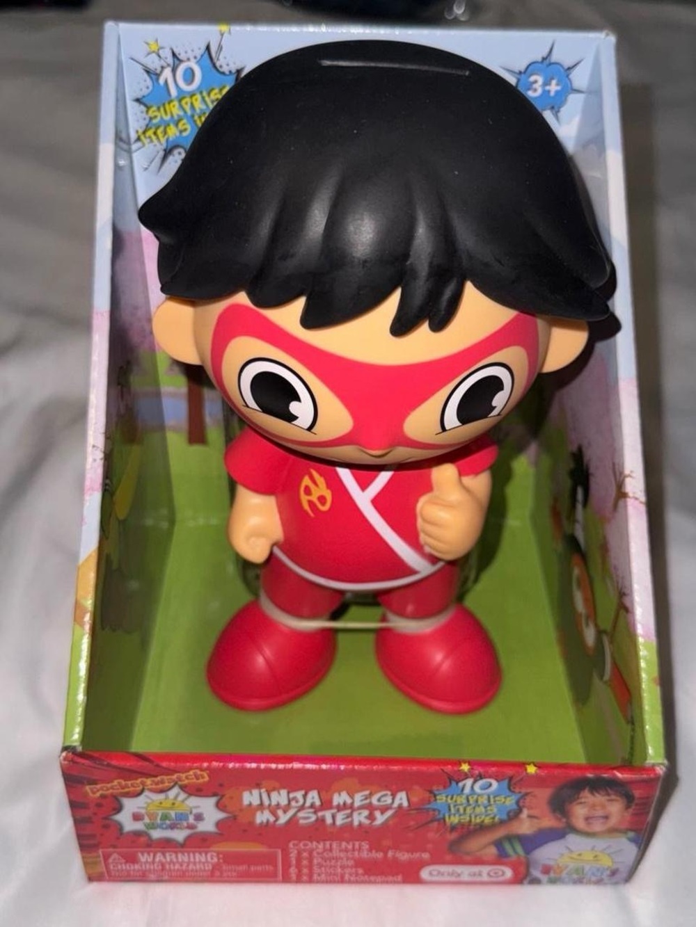 Ryan's World Ninja Mega Mystery Coin Bank by PocketWatch